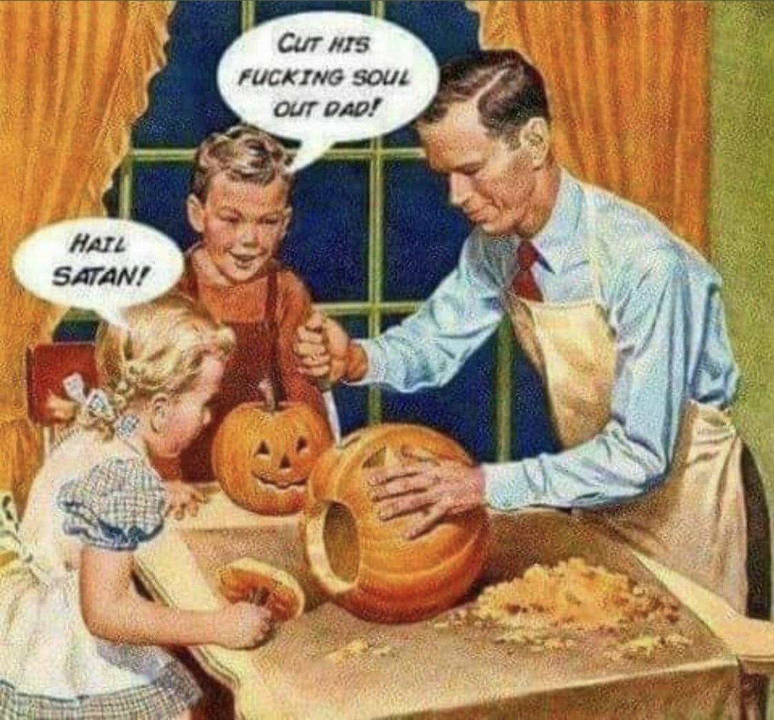 That time of the year. Hail Satan! 