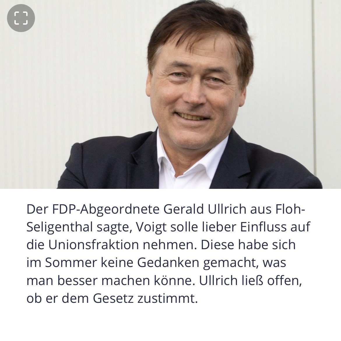 Und dann muss ich auch noch einem v