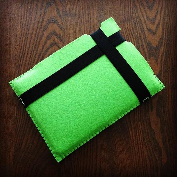 Fertig ist die Laptoptasche! #handa