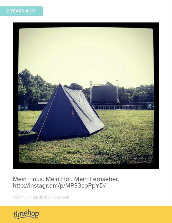 Heute vor zwei Jahren. :) rounded