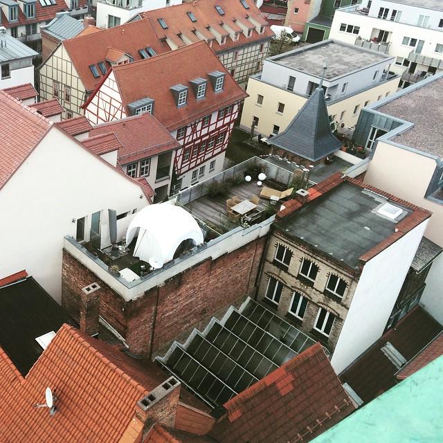 Erfurter Dachterrasse #latergram #e